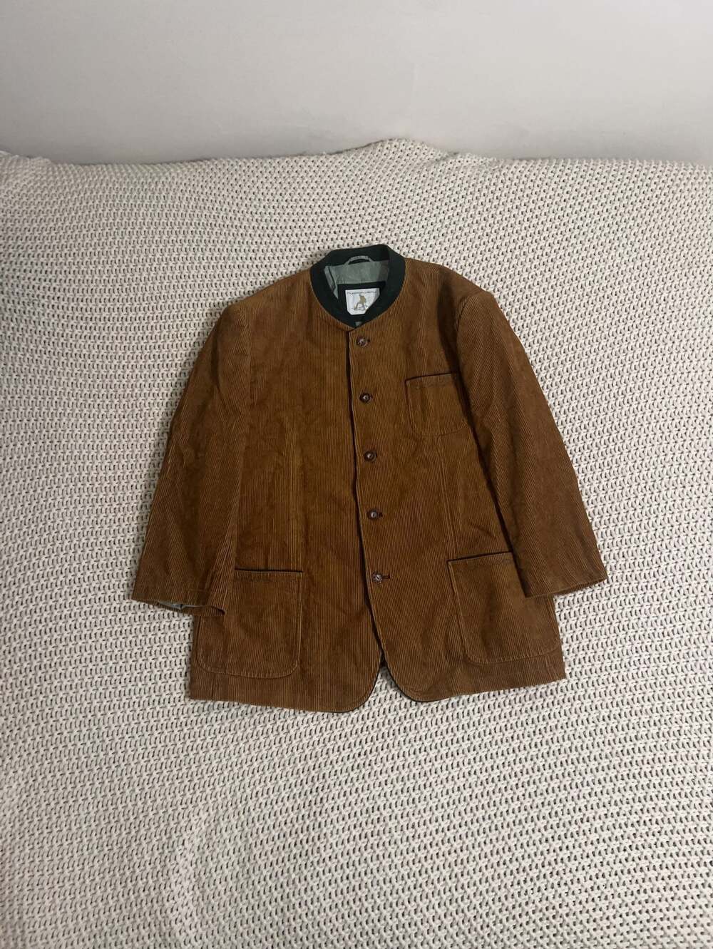 Hochland Traditional Lifestyle Brown Corduroy Trachten Jacket XXL